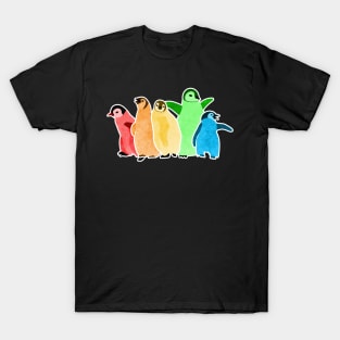 Colorful Penguins T-Shirt